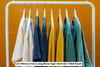Cara Mencuci Kaos yang Benar Agar Awet dan Tidak Rusak Cara Mencuci Kaos yang Benar