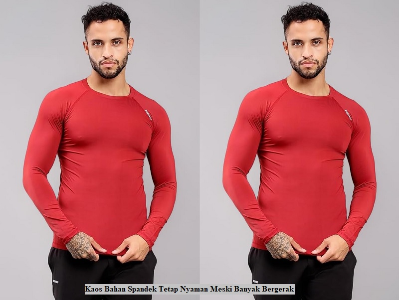 Kaos Bahan Spandek