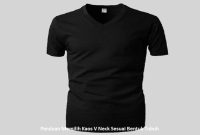 Panduan Memilih Kaos V Neck Sesuai Bentuk Tubuh Kaos V Neck